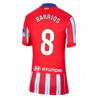 Atletico Madrid Pablo Barrios #8 Domáci Ženy futbalový dres 2024-25 Krátky Rukáv